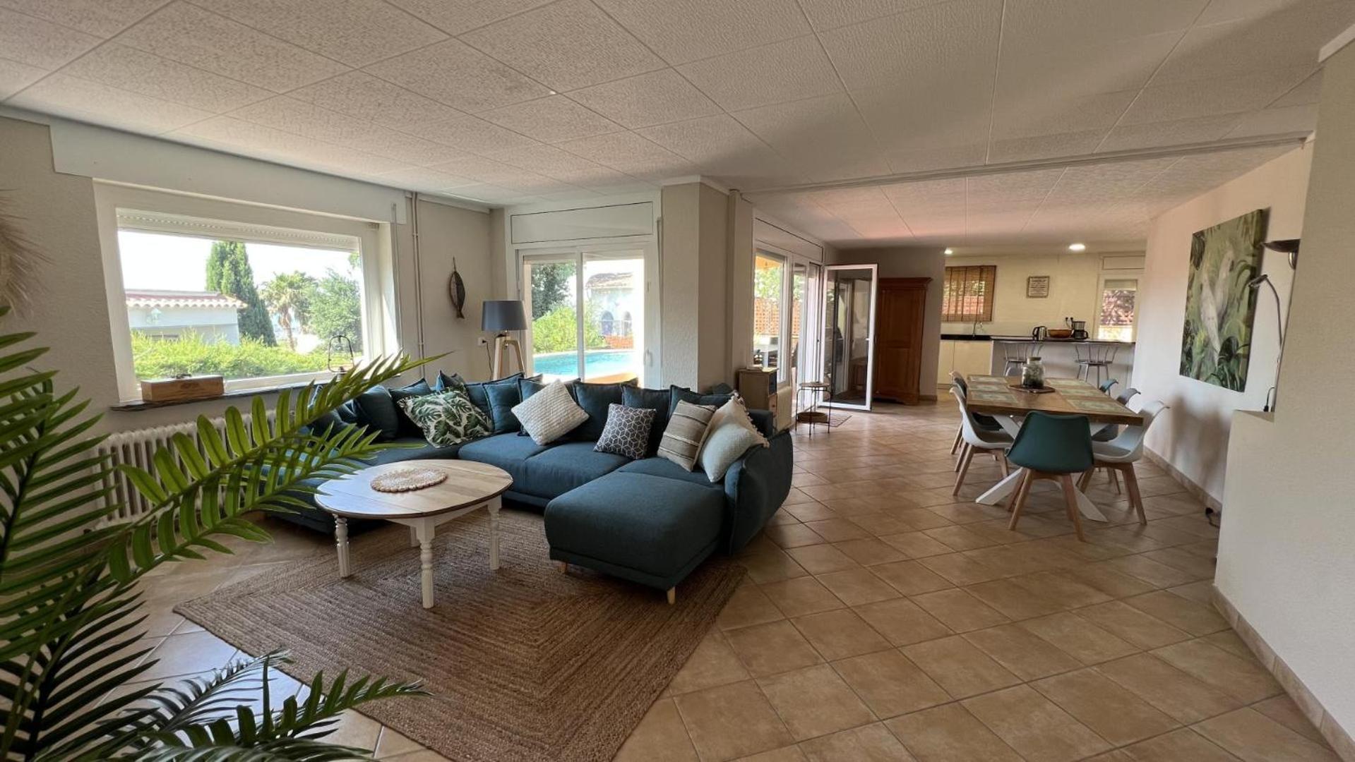 滨海拉塞尔瓦Preciosa Casa En Mas Fumats Con Piscina Y Bonitas Vistas Av-49别墅 外观 照片